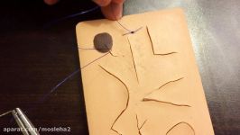 Running Locking Suture  Step by step instruction in HD