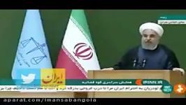 روحانی زد به سیم آخر امام به صراحت گفت كه بسیج ، نیروی انتظامی سپاه حق ورود ب