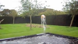 فواره آتش آب  آبنما  Fire and Water Fountain