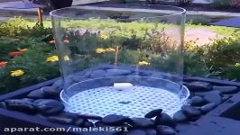 چگونگی ایجاد یک چشمه گردابHow To Make a Vortex Fountain