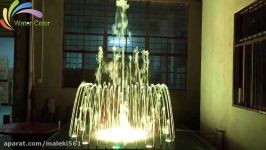 Dia 2 meter fountain design طراحی چشمه آب