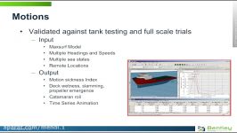 7. Maxsurf Motions module