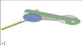 Application of rack pinion mechanism 2