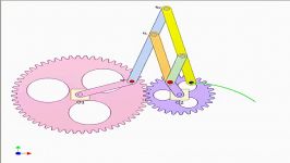 Pantograph for drawing cycloid curves