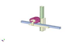 Application of rack pinion mechanism 3