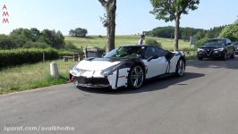 2019 KERS HYBRID powered Ferrari 488 SpecialeScuderia spied testing at the Nürburgring