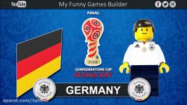 Final Confederations Cup Russia 2017 • Chile vs Germany • Lego Footbal