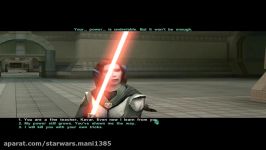 Star Wars  Kotor 2 Fight against Jedi Master Kavar