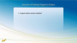 Execute hadoop program in eclipse