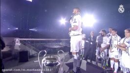 Campeones de UCL Declaraciones de jugadores en la fiesta del Bernabéu