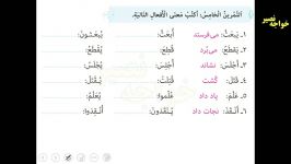 نمونه تدریس درس ششم عربی دهم