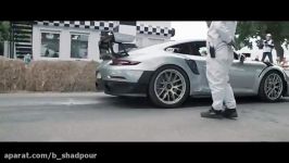 نمایش جهانی پورشه 911 GT2 RS در فستیوال Goodwood