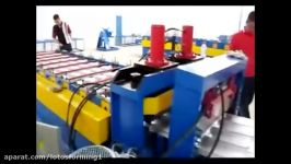 glazed steel tile roll forming machine