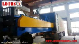 lotos roll forming machine loading container