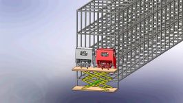 مدل سازی کامیون بالابر نرم افزار مهندسی solidworks