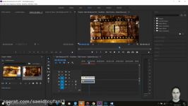 4 آشنایی سرعت در پریمیر Premiere  سعید طوفانی