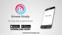 Browse Simply Web Browser HD promo video