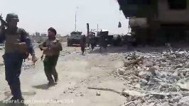 بالاخره حشدالشعبی به کمک نیروهای مشترک عراقی به موصل آم
