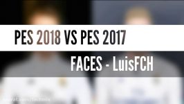 مقایسه گرافیک PES 2018 PES 2017