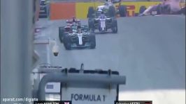 Incident between Vettel and Hamilton  Azerbaijan GP 2017