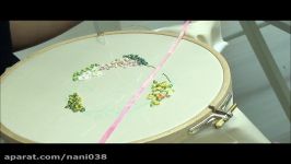 Tour Embroidery Ribbon Garland Online Tutorial Lesson 6 of 8 Rose