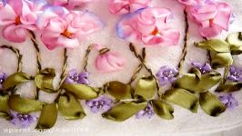 Косметичка Анютины глазкиembroidery ribbons