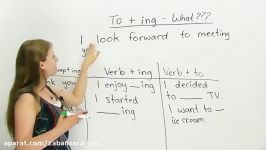 02 How to use  to  before an   ing  verb