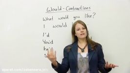 18 Speak English Naturally with WOULD contractions