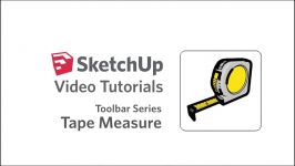 SketchUp Training Series Tape Measure tool