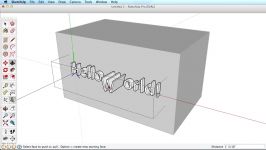 SketchUp Training Series Text and 3D Text tools