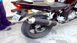 صدای اگزوز هیوسانگ gt 650 cc