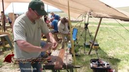 How to make a Flemish Twist bow string.