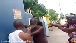 Knife Fight in Jamaica