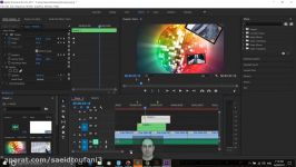 13 آشنایی eas in  eas out در پریمیر Premiere  سعید طوفانی