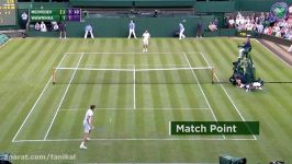 Stan Wawrinka v Daniil Medvedev highlights  Wimbledon 2017 first rouund