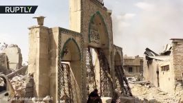 Mosul’s Grand Mosque lays in ruins after govt retakes site from ISIS