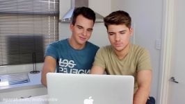 GAY COUPLE REACTS TO ANTI GAY COMMERCIALS