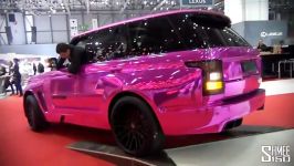 Hamann Range Rover Chrome Pink