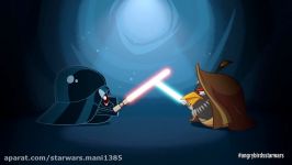 Angry Birds Star Wars Obi Wan Darth Vader  exclusive gameplay