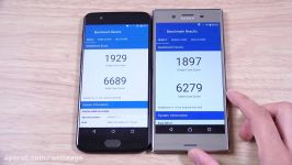 مقایسه سرعت سونی اکسپریا XZ پریمیوم OnePlus 5