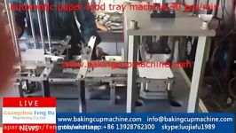 automatic paper food tray machine