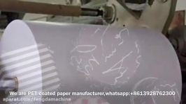 PET coated paper manufacturer