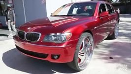 BMW 7 Series on 28 inch rims