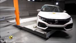 اخبار خودرو  تست تصادف  Honda Civic