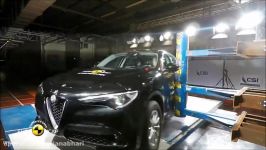 اخبار خودرو  تست تصادف  Alfa Romeo Stelvio