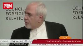 ‫ظریف در شورای روابط خارجی امریکا مناظرات ریاست جمهوری