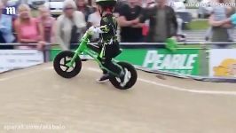 BMX racer boy doesnt care about winning at Rapid Wheels