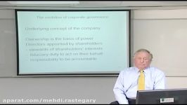 OUHK  Corporate Governance  principles policies and practices Lecture 1 part 1