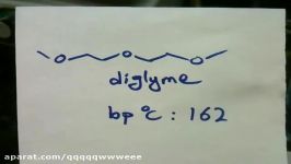 High vacuum distillation of Diglyme Diethylene glycol dimethyl ether