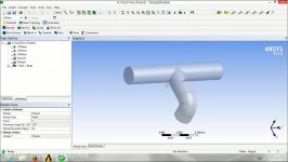 Hot and cold water mixing faucet  Ansys Fluent